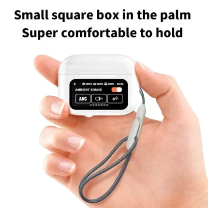 A9 Pro Airpods ANC/ENC Noise Reduction Touch Control Bluetooth Wireless Earbuds