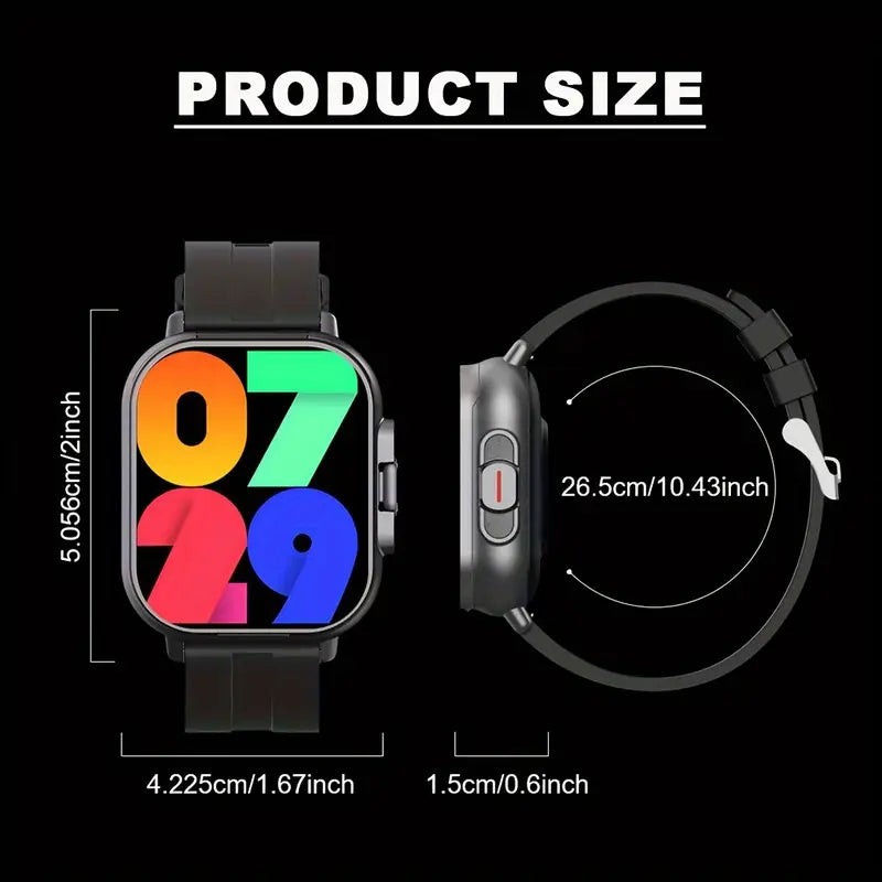 2in 1 Smart Watch with Earbuds Wireless