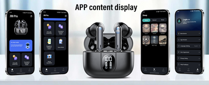 AI Language Translator Earbuds Real Time, 3-in-1 Bluetooth 5.3