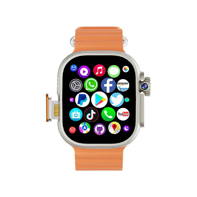 DW100 Pro 5G LTE Smartwatch Fingerprint Unlock Control Smart Watch 512GB