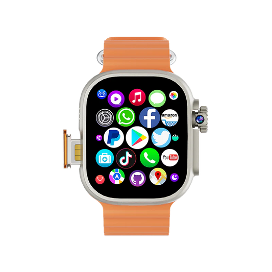 DW100 Pro 5G LTE Smartwatch Fingerprint Unlock Control Smart Watch 512GB