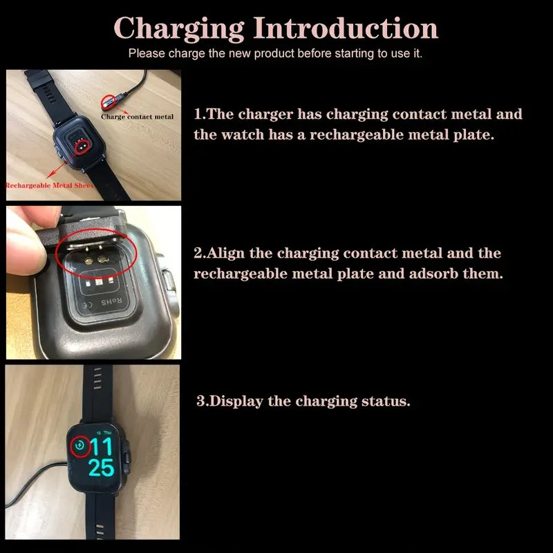 2in 1 Smart Watch with Earbuds Wireless